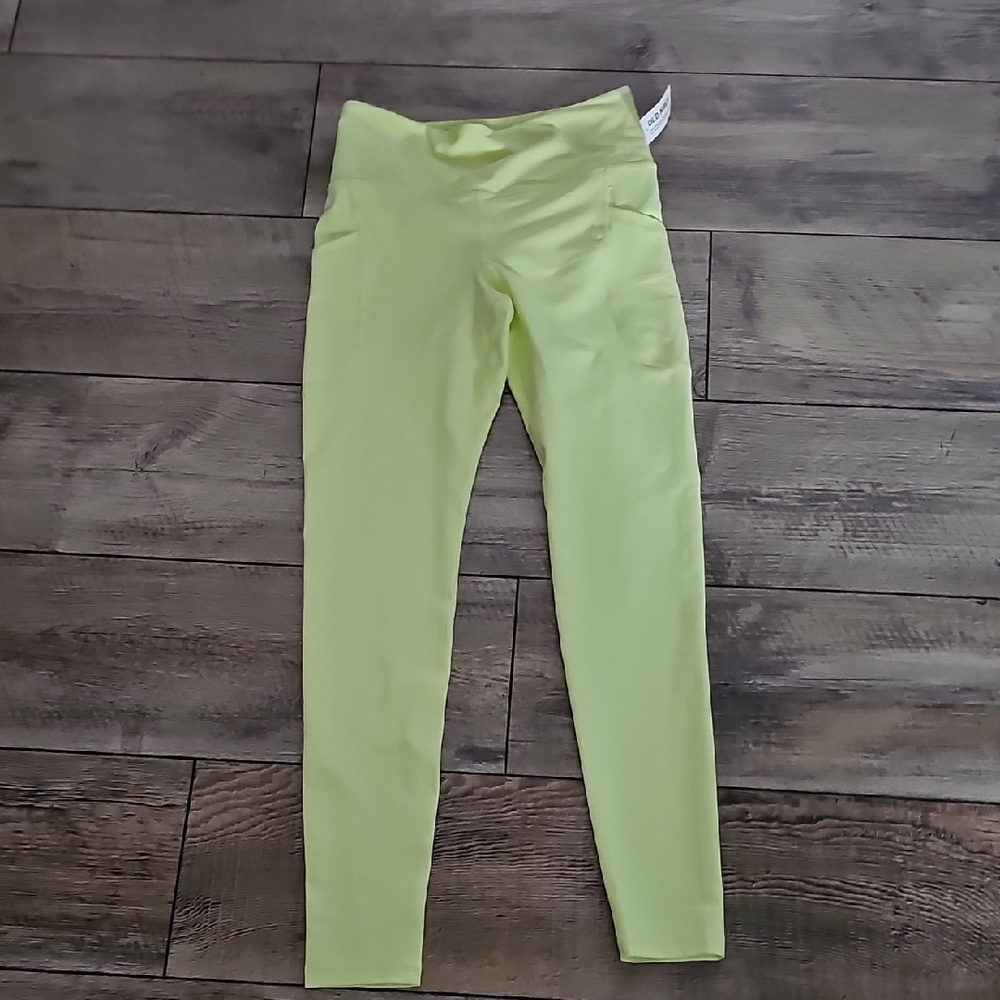 Old Navy Light Green Leggings